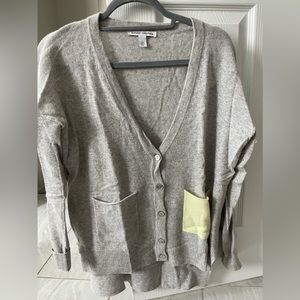 Autumn cashmere cardigan sweater. Size L.